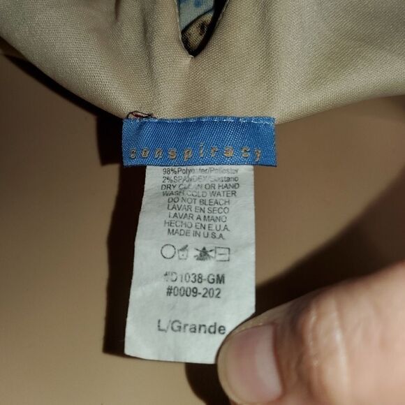 Conspiracy Sexy floral with Cheetah print dress - Picture 12 of 12